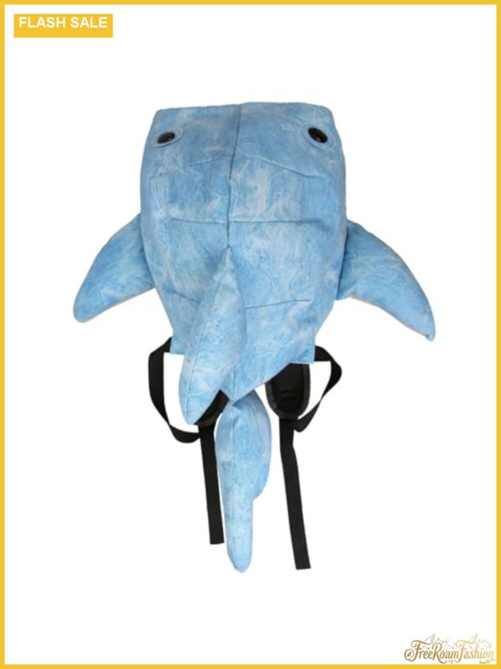 Large Capacity Whale Shark Backpack, Street Style, Lightweight Polyester,